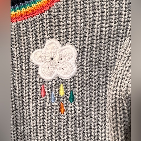 💜Host Pick!💜 Rainbow Baby Sweater by Next - Picture 5 of 7